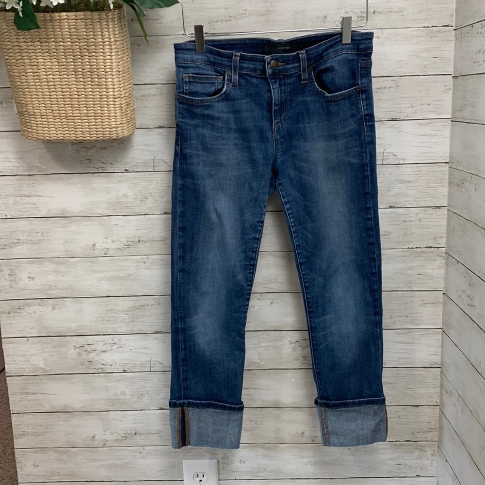 Joe’s Jeans The Darren Cuffed Cropped Jeans Sz 28